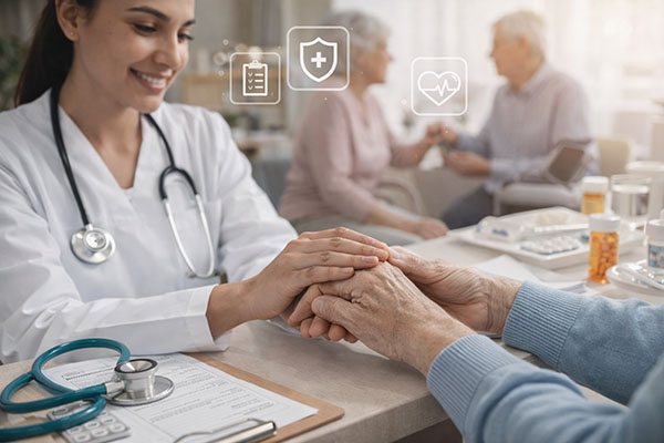 Atención médica integral Supervisión, control y acompañamiento para cuidar la estabilidad de cada residente